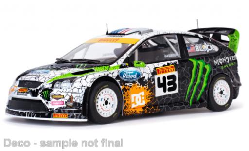 Modelauto Ford Focus RS WRC No.43 Monster Rallyday Show St. Petersburg 2012 1/18 Sun Star