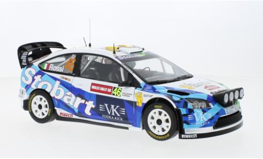 Modelauto Ford Focus RS WRC WRC07 No.46 Stobart Rally WM Rally Wales 2008 1/18 Sun Star