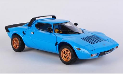 Modelauto Lancia Stratos Base blauw 1975 1/18 Sun Star