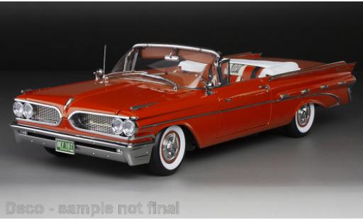 Modelauto Pontiac Bonneville Convertible Cabriolet oranje 1959 1/18 Sun Star