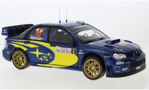 Modelauto Subaru Impreza WRC WRC07 No.6 Rally WM Rally Monte Carlo 2008 1/18 Sun Star