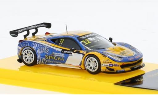 Modelauto Ferrari 458 Italia GT3 No.12 GT Asia 2016 1/64 Tarmac Works
