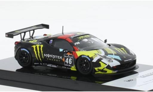 Modelauto Ferrari 458 Italia GT3 No.46 Monster Witpain Endurance Series Monza 2012 1/64 Tarmac Works