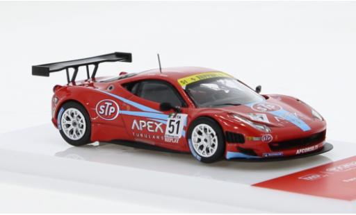 Modelauto Ferrari 458 Italia GT3 No.51 FIA 2011 1/64 Tarmac Works