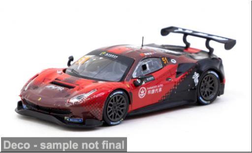 Modelauto Ferrari 488 GT3 Macau GT Cup 2022 #51 1/64 Tarmac Works