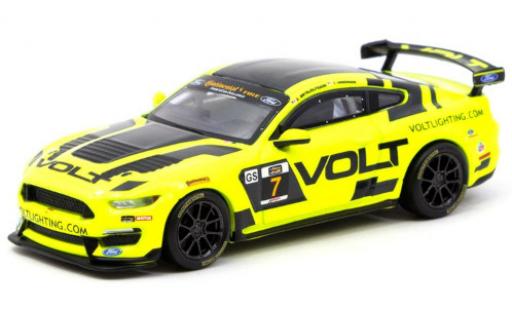 Modelauto Ford Mustang GT4 No.7 Volt Racing Volt SportsCar Challenge 2018 A.Brynjolfsson/T.Hindman 1/64 Tarmac Works