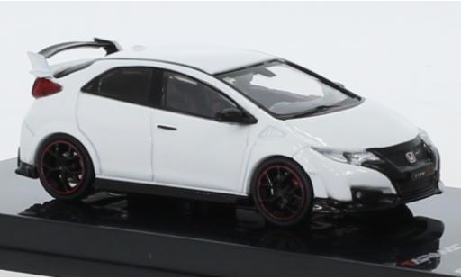 Modelauto Honda Civic Type R (FK2) wit RHD 2016 1/64 Tarmac Works