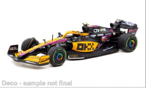 Modelauto McLaren F1 MCL36 No.4 Team formule 1 GP Japan 2022 1/64 Tarmac Works