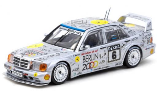 Modelauto Mercedes 190 DTM E 2.5-16 Evolution II No.6 AMG Motorenbau GmbH Berlin 2000 1992 K.Rosberg 1/64 Tarmac Works