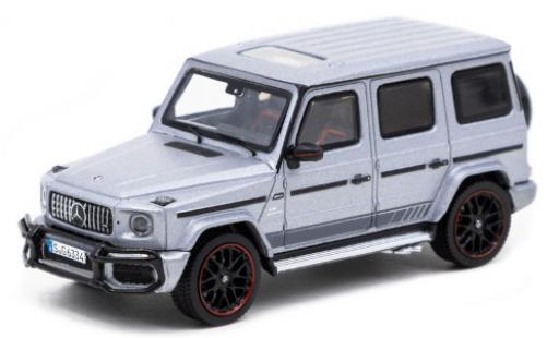 Modelauto Mercedes Classe G AMG G 63 (W463) mat-grijs/Dekor 1/64 Tarmac Works
