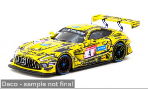Modelauto Mercedes AMG GT GT3 3 24h N&Atilde;&frac14;rburgring 2023 #4 1/64 Tarmac Works