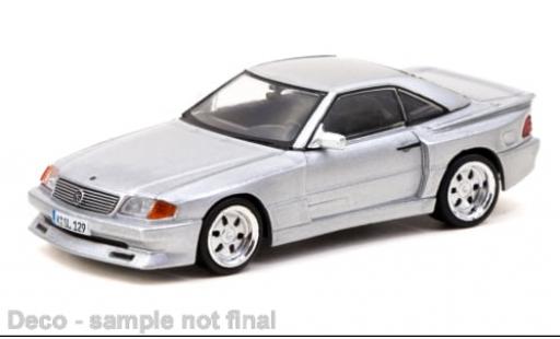 Modelauto Mercedes SL Base SL500 (R129) Koenig Specials grijs 1/64 Tarmac Works