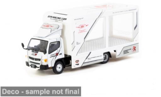 Modelauto Mitsubishi Fuso Canter EVA Racing 1/64 Tarmac Works