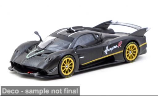 Modelauto Pagani Huayra R zwart/carbon 1/64 Tarmac Works