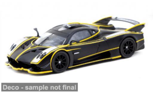 Modelauto Pagani Huayra R zwart/grijs 1/64 Tarmac Works