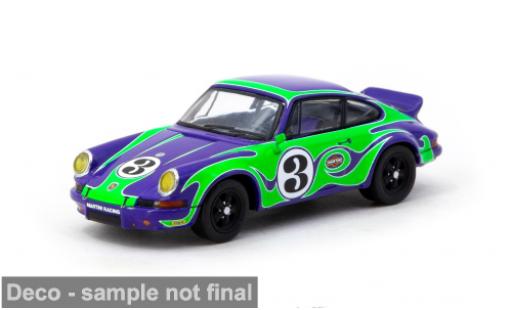 Modelauto Porsche 911 RSR 2.8 Psychodelic #3 1/64 Tarmac Works