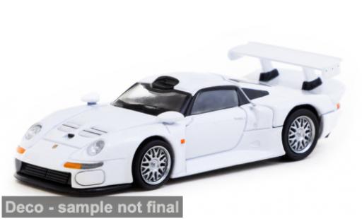 Modelauto Porsche 911 GT1 wit 1/64 Tarmac Works