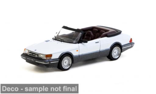 Modelauto Saab 900 Turbo wit 1/64 Tarmac Works