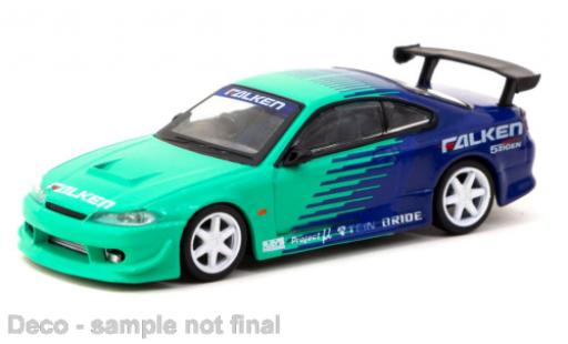 Modelauto Nissan Silvia S15 () VERTEX Falken 1/64 Tarmac Works