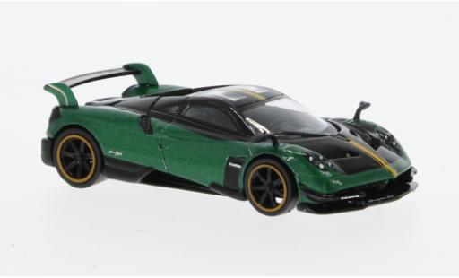 Modelauto Pagani Huayra BC metallic groen 1/64 Tarmac Works