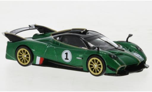 Modelauto Pagani Huayra R groen 1/64 Tarmac Works