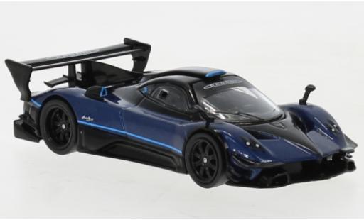 Modelauto Pagani Zonda Revolucion metallic blauw 1/64 Tarmac Works