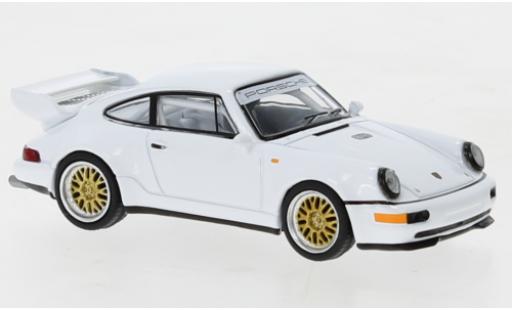 Modelauto Porsche 911 RSR 3.8 wit 1/64 Tarmac Works