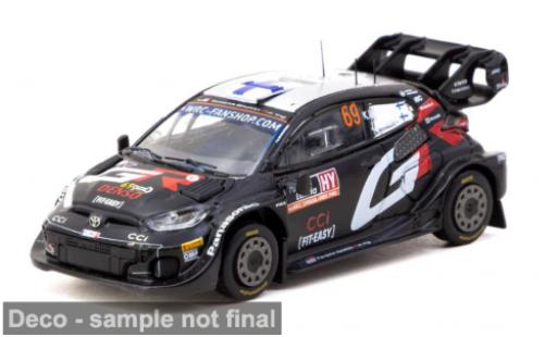 Modelauto Toyota Yaris Rally1 GR Hybrid Rally Latvia 2024 Gazoo Racing WRT #69 1/64 Tarmac Works