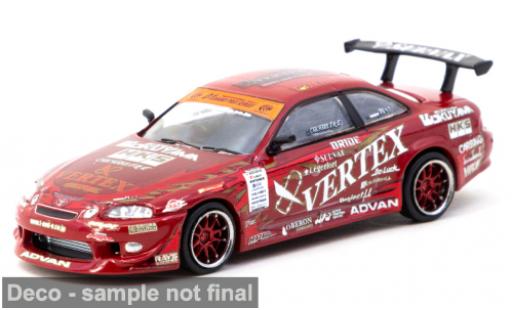 Modelauto Toyota Soarer Base rood 1/64 Tarmac Works