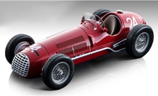 Modelauto Ferrari 125 F1 No.24 Scuderia formule 1 GP San Remo 1950 L.Villoresi 1/18 Tecnomodel