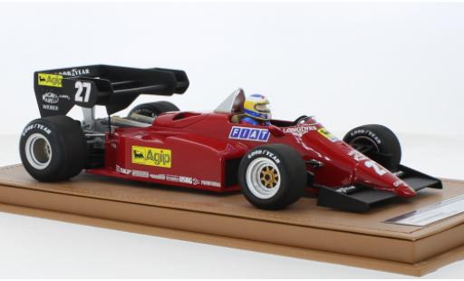 Modelauto Ferrari 126 C4 -M2 No.27 formule 1 GP Europa 1984 1/18 Tecnomodel