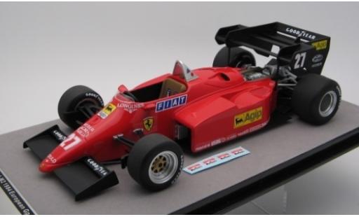 Modelauto Ferrari 126 C4 -M2 No.27 Scuderia formule 1 GP Europa 1984 M.Alboreto 1/18 Tecnomodel