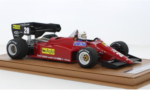 Modelauto Ferrari 126 C4 -M2 No.28 formule 1 GP Europa 1984 1/18 Tecnomodel