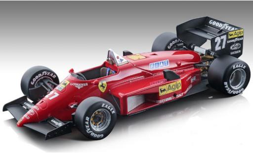 Modelauto Ferrari 156 156/85 -85 No.27 Scuderia formule 1 GP Kanada 1985 y compris les Decals M.Alboreto 1/18 Tecnomodel