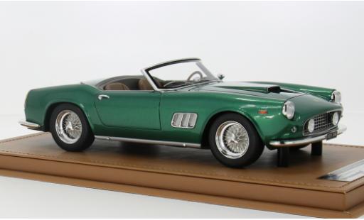 Modelauto Ferrari 250 GT California Spyder metallic groen 1960 1/18 Tecnomodel