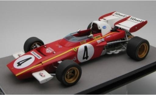 Modelauto Ferrari 312 B2 No.4 Scuderia formule 1 GP Monaco 1971 J.Ickx 1/18 Tecnomodel