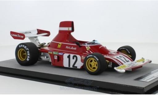Modelauto Ferrari 312 B3 No.12 Scuderia formule 1 GP Spanien 1974 N.Lauda 1/18 Tecnomodel