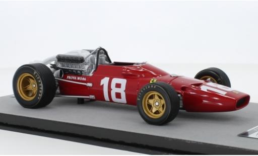 Modelauto Ferrari 312 F1-67 No.18 Scuderia formule 1 GP Monaco 1967 L.Bandini 1/18 Tecnomodel
