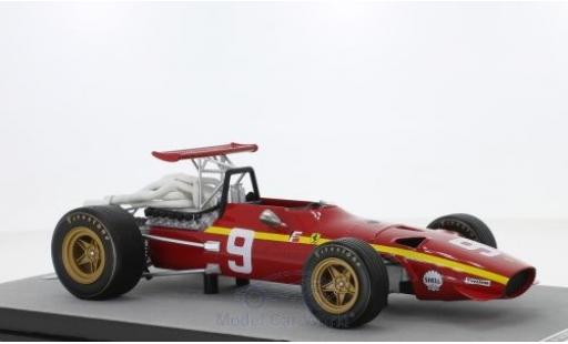 Modelauto Ferrari 312 F1/68 No.10 Scuderia formule 1 GP N&Atilde;&frac14;rburgring 1968 J.Ickx 1/18 Tecnomodel