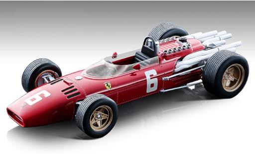 Modelauto Ferrari 312 F1 No.6 Scuderia formule 1 GP Monza 1966 L.Scarfiotti 1/18 Tecnomodel