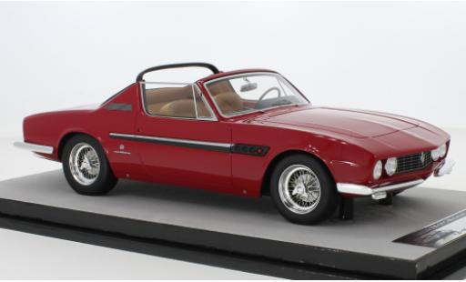 Modelauto Ferrari 330 Cabriolet GTS Spyder Michelotti rood 1967 1/18 Tecnomodel