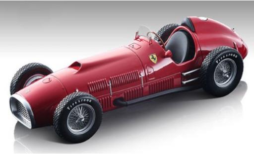 Modelauto Ferrari 375 Indianapolis rood Scuderia Automobil Weltmeisterschaft 500 1952 Pressefahrzeug 1/18 Tecnomodel