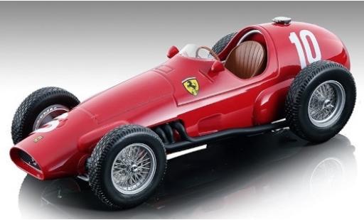 Modelauto Ferrari 625 F1 No.10 Scuderia formule 1 GP Zilverinien 1955 G.Farina/U.Maglioli/M.Trintignant 1/18 Tecnomodel