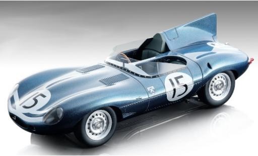 Modelauto Jaguar D-Type Long Nose RHD No.15 24h Le Mans 1957 J.Lawrence/N.Sanderson 1/18 Tecnomodel