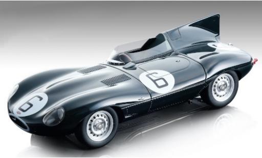 Modelauto Jaguar D-Type Long Nose RHD No.6 24h Le Mans 1955 M.Hawthorn/I.Bueb 1/18 Tecnomodel