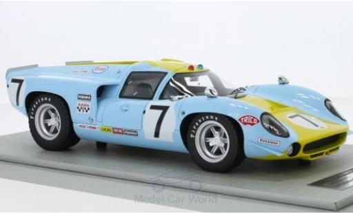 Modelauto Lola T70 1968 MK3 RHD No.7 24h Le Mans S.Axelsson/U.Norinder 1/18 Tecnomodel