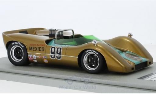Modelauto McLaren M6 Base B RHD No.99 USRRC Laguna Seca 1968 M.Solana 1/18 Tecnomodel