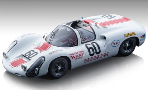Modelauto Porsche 910 Base No.60 24h Le Mans 1969 J.de Mortemart/J.Mesange 1/18 Tecnomodel