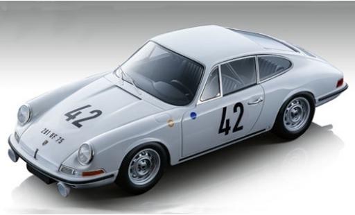 Modelauto Porsche 911 R S No.42 Auguste Veuillet 24h Le Mans 1967 R.Buchet/H.Linge 1/18 Tecnomodel