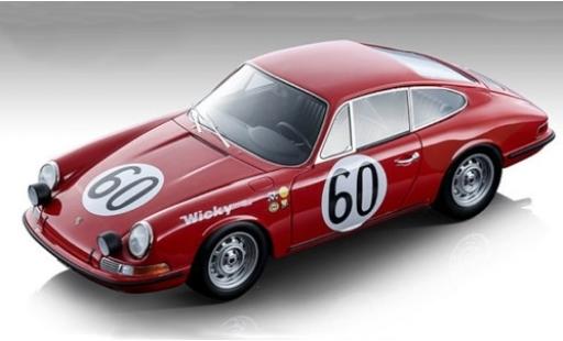 Modelauto Porsche 911 S S No.60 24h Le Mans 1967 P.Farjon/A.Wicky 1/18 Tecnomodel